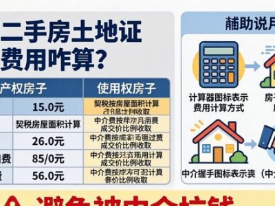 长春二手房土地证过户费用咋算？避免被中介坑钱