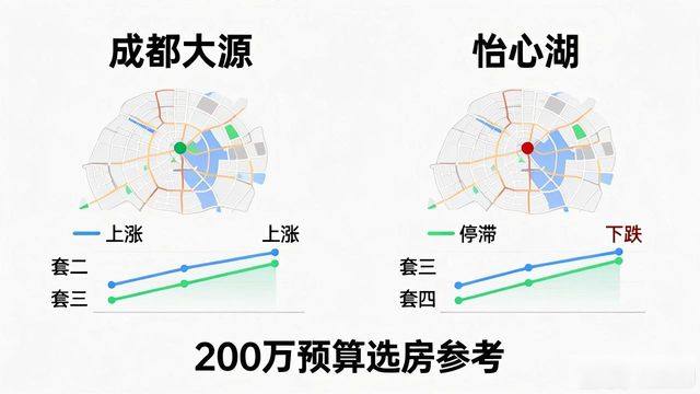 成都200万买房大源锦江生态带怡心湖选择_成都凤凰城二手房_大源锦江生态带怡心湖房价走势分析