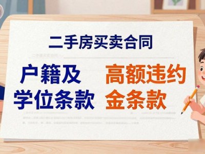 二手房不签意向书？合同补这9句，防坑保钱