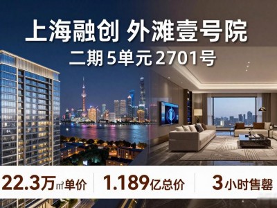 上海豪宅热销，一二手房价格倒挂，买房人捡漏机会来了