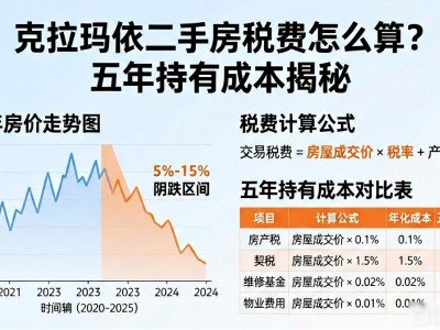 克拉玛依二手房税费怎么算？五年持有成本揭秘