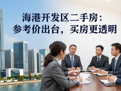 海港开发区二手房：参考价出台，买房更透明