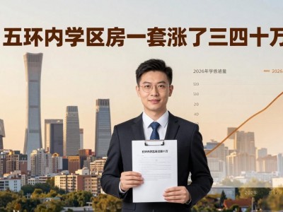 北京2026年二手房成交量创新高，核心区涨郊区跌，别被挂牌均价骗了