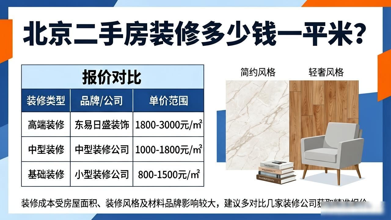北京二手房装修材料成本_北京二手房装修多少钱一平米_北京二手房装修每平米价格