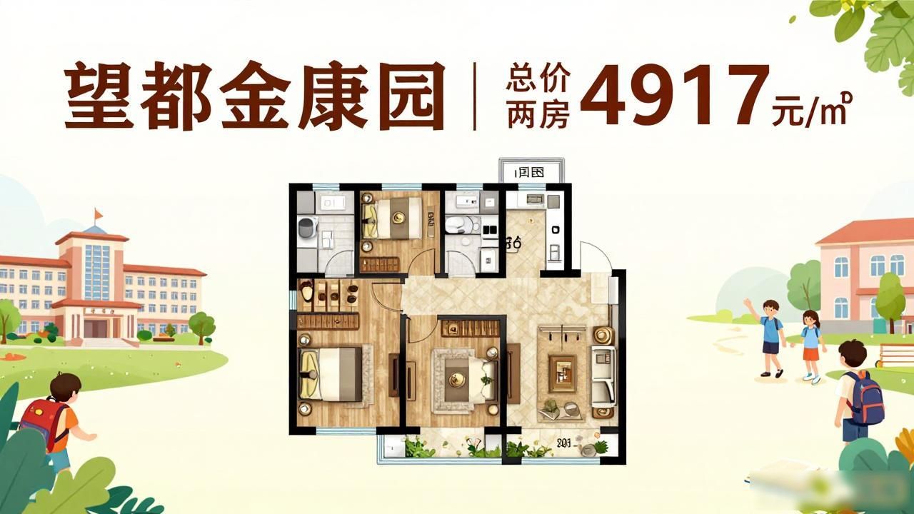 望都县金康园二手房价格走势_学区优势_望都房价走势最新消息