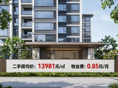 吴江吴越尚院二手房：均价13981元/㎡，物业费0.85元