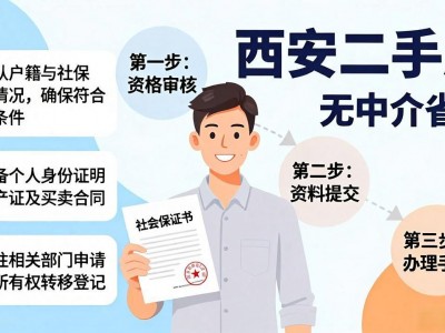 西安二手房买卖流程：无中介省钱全攻略