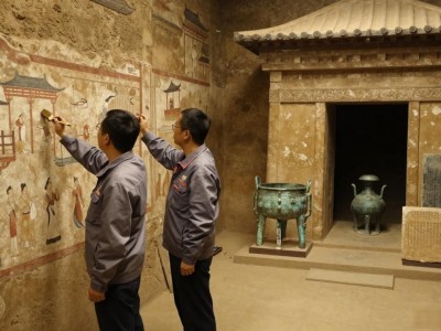 望都贴吧死人事件：河北望都县古墓壁画揭秘，谁在土冢中长眠？