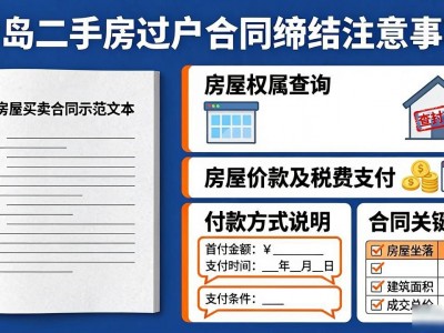 青岛二手房过户流程全攻略，避坑指南一看就懂