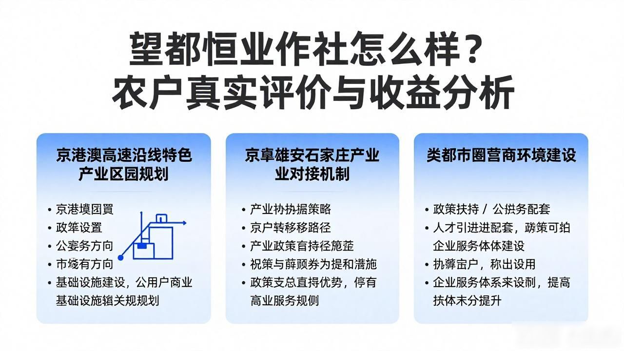 望都县区域协同发展_望都县现代农业转型升级_望都恒业合作社怎么样