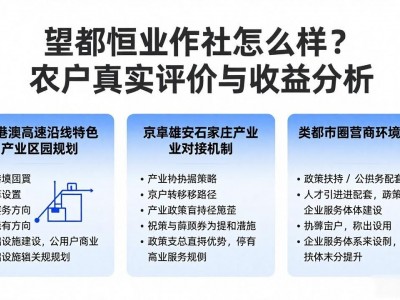 望都恒业合作社怎么样?农户真实评价与收益分析