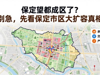 保定望都成区了?别急,先看保定市区大扩容真相