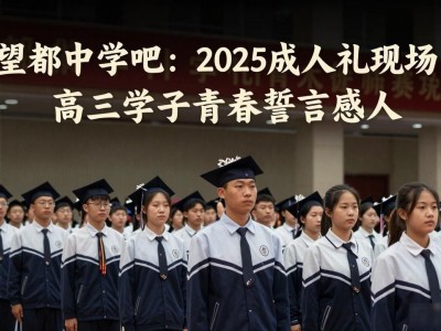 望都中学吧：2025成人礼现场，高三学子青春誓言感人