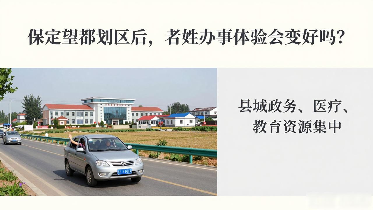 保定各县公共服务挑战_人口地形产业影响_保定望都成为保定区了