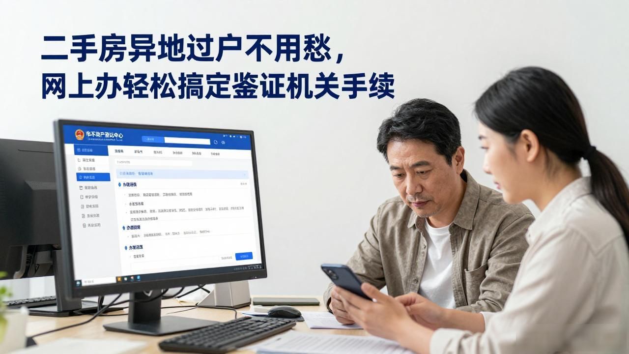 二手房异地登记_二手房买卖合同鉴证机关_不动产网上办