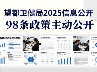 望都卫健局2025信息公开 98条政策主动公开