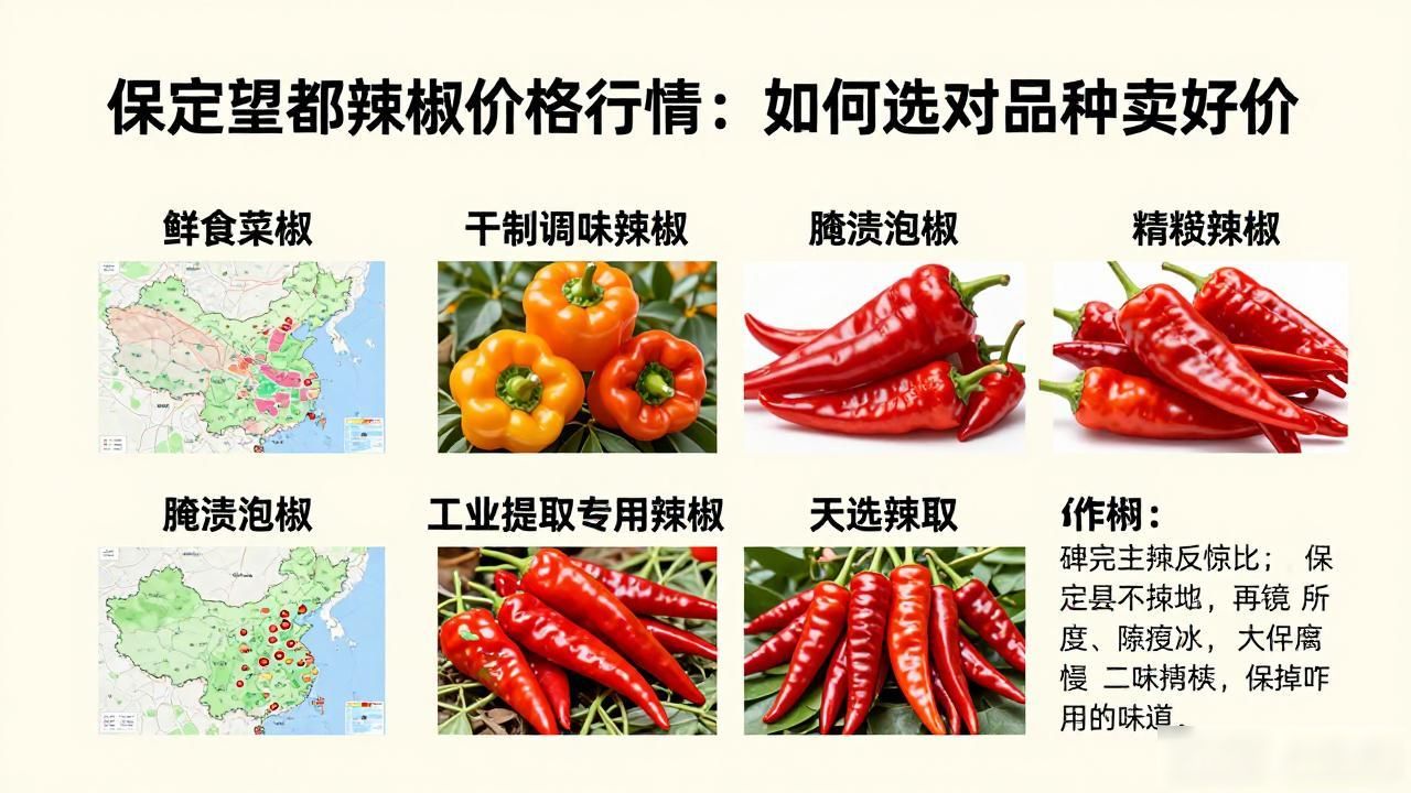 保定望都辣椒市场价格行情_中国辣椒种植区域_鲜食菜椒品种分布
