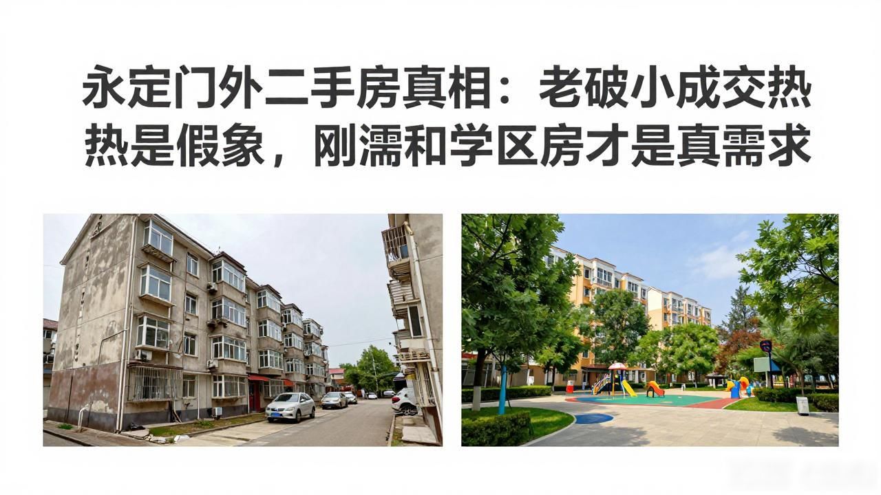 北京老破小成交火爆_永定门外 二手房_北京老破小投资价值分析
