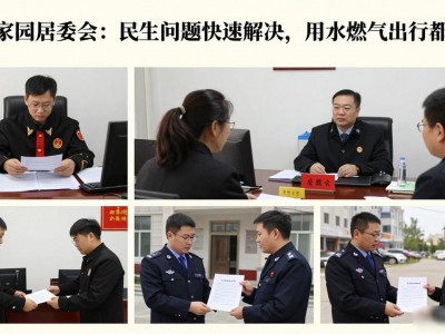 望都家园居委会：民生问题快速解决，用水燃气出行都管了