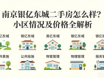 南京银亿东城二手房怎么样？小区情况及价格全解析