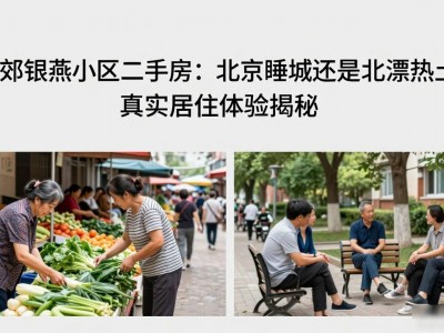燕郊银燕小区二手房：北京睡城还是北漂热土？真实居住体验揭秘