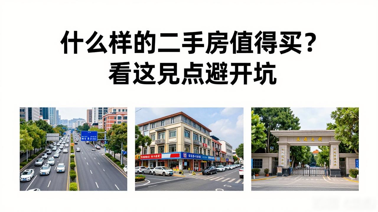 二手房看房龄地段配套_什么样的二手房值得买_二手房值得买标准