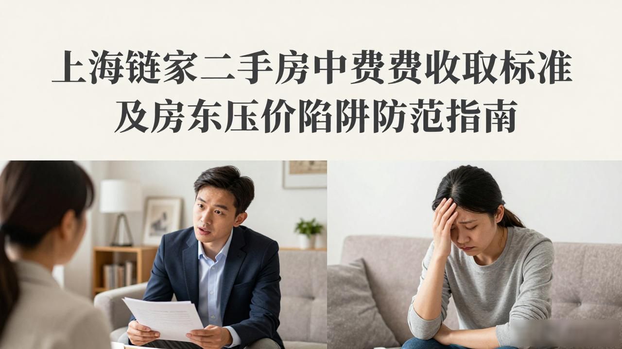 上海中介压价套路_上海二手房中介虚假带看_上海链家二手房中介费收取标准