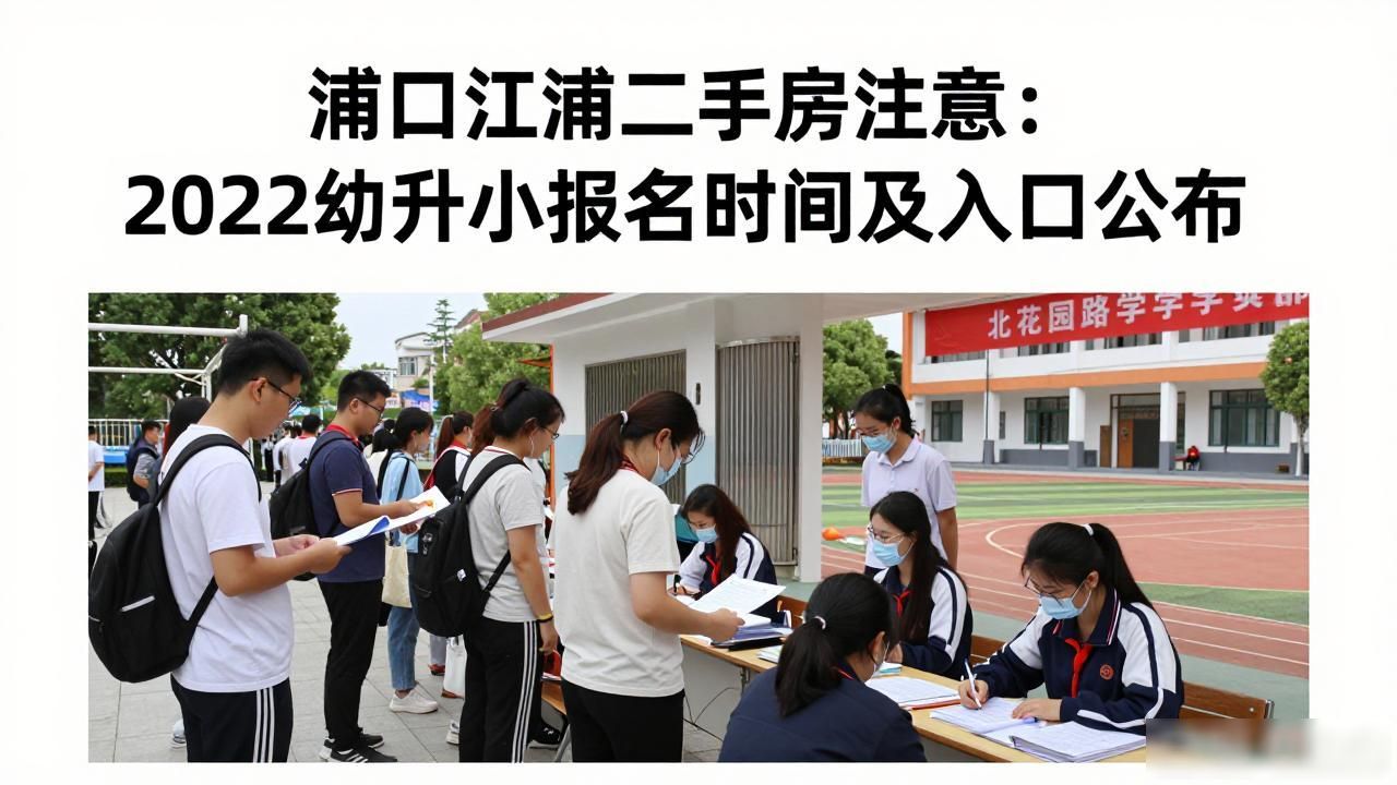 浦口区2022年幼升小小升初招生细则_浦口区2022年义务教育学校招生入学政策_南京市浦口区江浦二手房