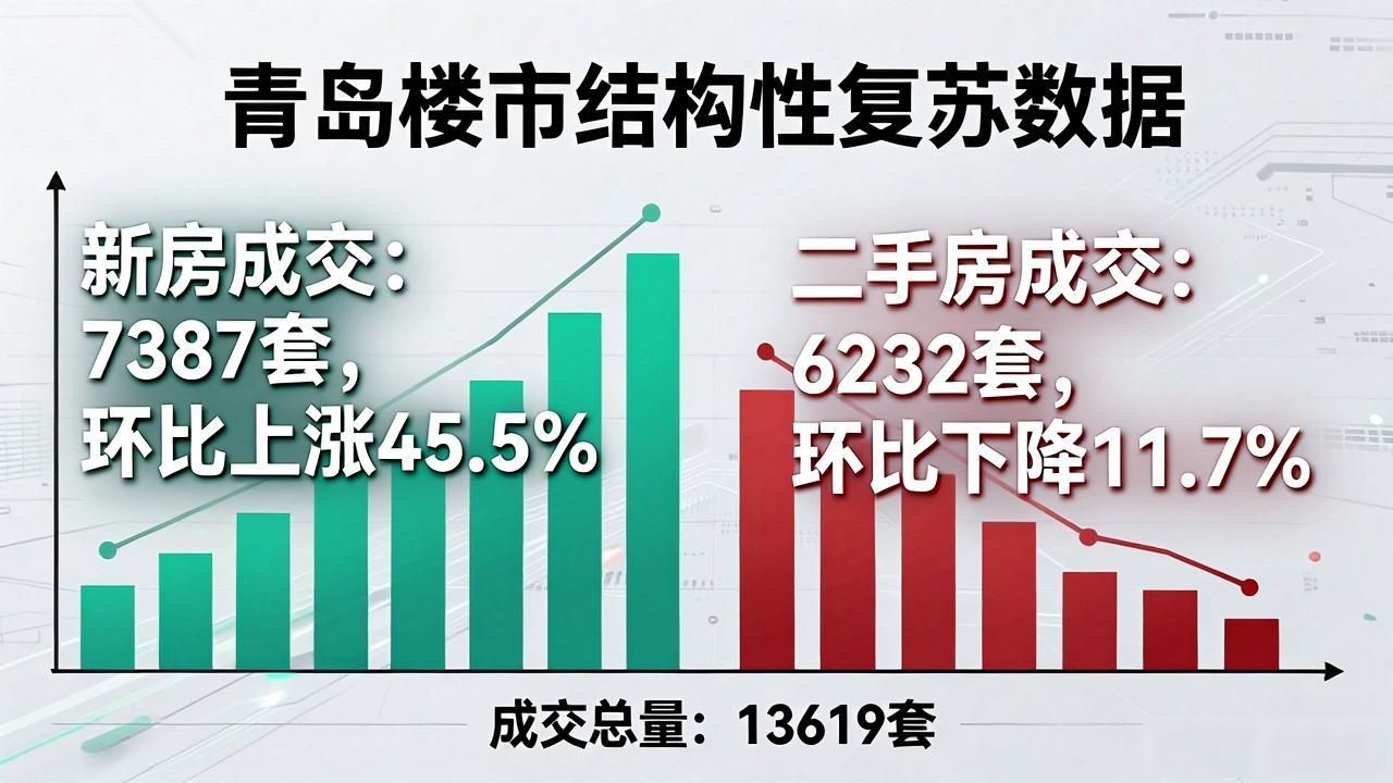 青岛大学二手房_青岛二手房市场趋势_青岛楼市新房成交分析