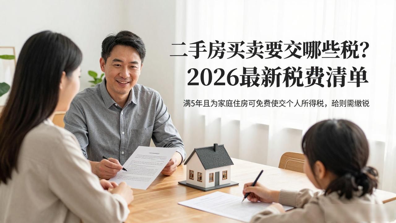 二手房交易税费计算_二手房有哪些税_二手房交易税费