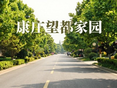 康庄望都家园：四通八达的康庄大道，寓意宽广平坦的美好生活