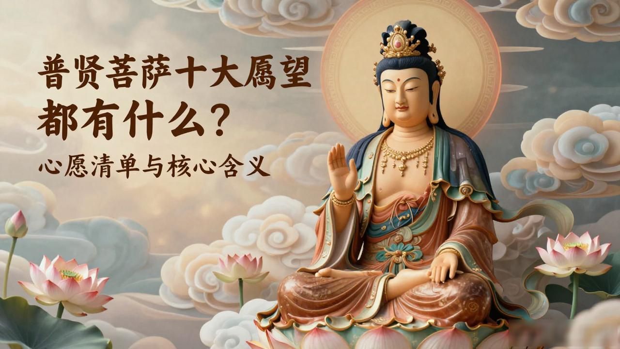普贤菩萨象征意义_普贤菩萨十大愿望_普贤菩萨十大愿望都有什么