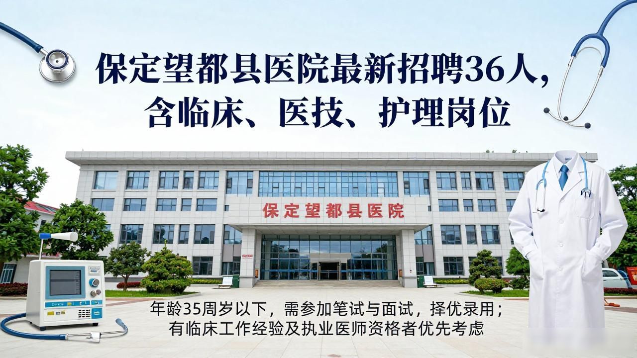 邢台市第三医院招聘硕士研究生_保定望都最新招聘信息_望都县医院招聘医务人员