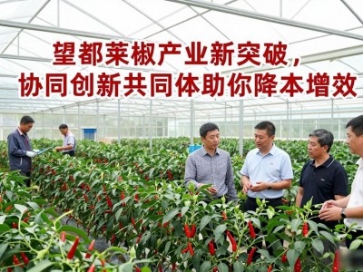 望都辣椒产业新突破，协同创新共同体助你降本增效