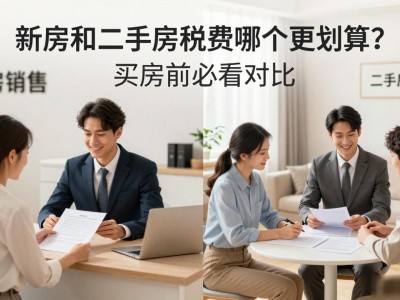 新房和二手房税费哪个更划算？买房前必看对比