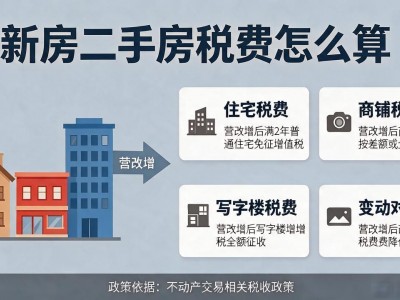 新房二手房税费怎么算？营改增后买房更省还是更贵