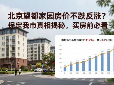 北京望都家园房价不跌反涨？保定楼市真相揭秘，买房前必看
