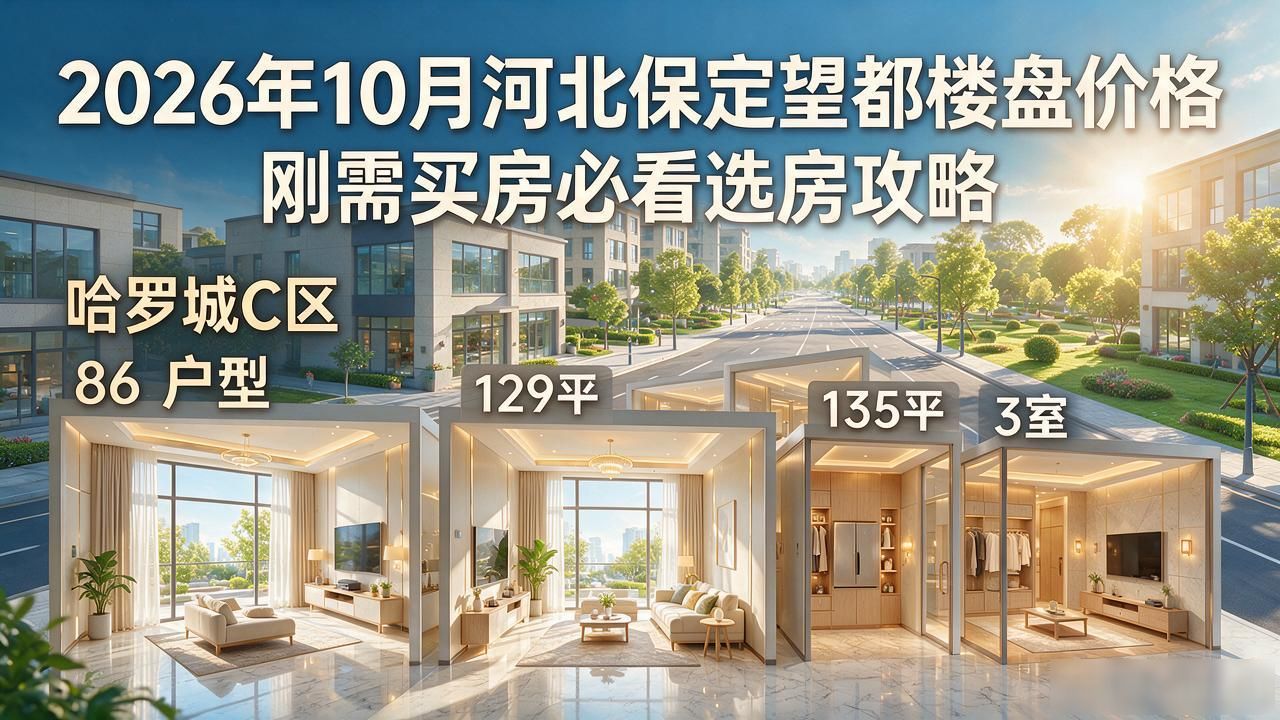 河北保定望都楼盘价格_保定楼盘特色选择_保定买房房价趋势