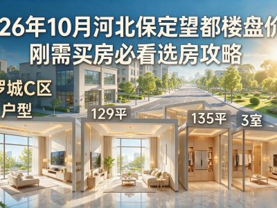 2026年10月河北保定望都楼盘价格 刚需买房必看选房攻略
