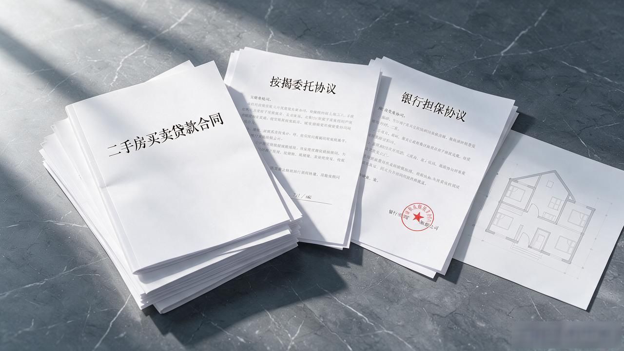 二手房按揭贷款合同范本_二手房贷款委托合同_二手房买卖合同贷款