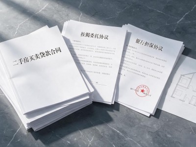 二手房买卖贷款合同范本：按揭委托与银行担保协议样本