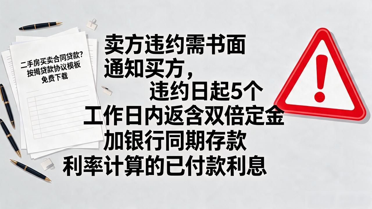 房屋买卖合同按揭模板_二手房按揭合同范本_二手房买卖合同贷款