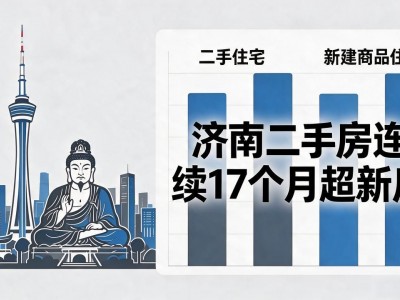济南二手房连续17个月超新房，数据解析：为何市场全面转向存量时代？