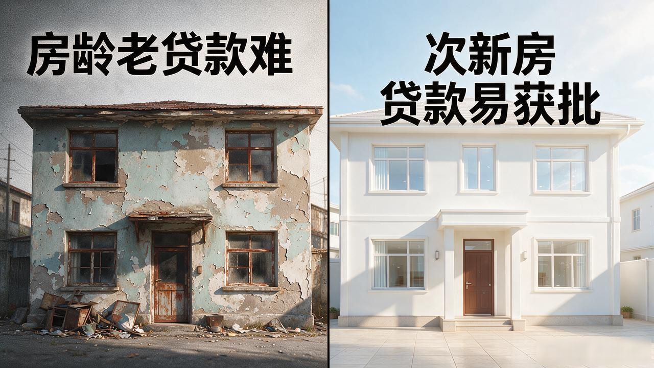房龄对贷款影响_二手房房龄与金融杠杆_二手房按揭贷款业务
