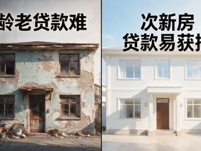 二手房房龄太老贷款难?解析二手房按揭贷款业务中房龄对额度的影响