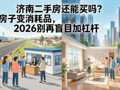 济南二手房还能买吗？房子变消耗品，2026别再盲目加杠杆